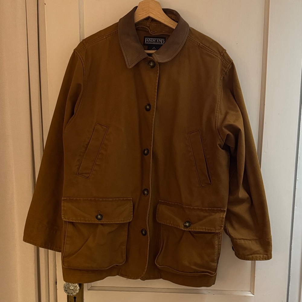 **Vintage** Barn Jacket by Land's End w/removable liner